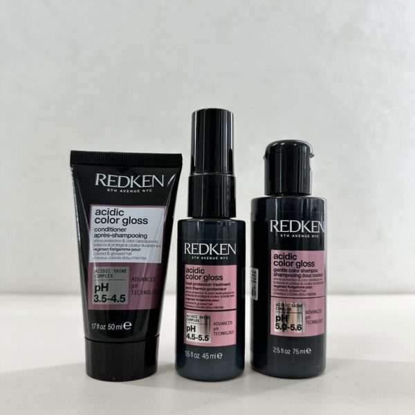 Redken - Trio Acidic Color Gloss mini na farbené vlasy