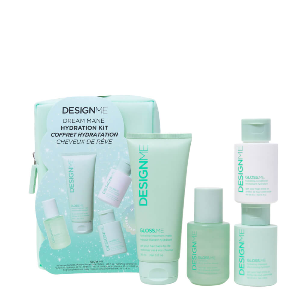 Designme - Gloss.me Dream Mane Bundle - travel mini set