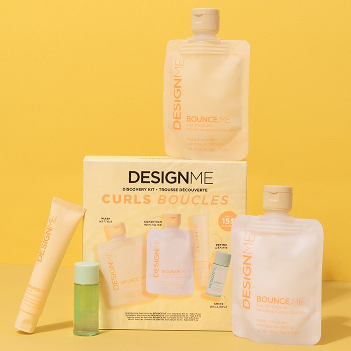 Designme - Bounce.me Discovery curl kit mini - jednorázový mini set
